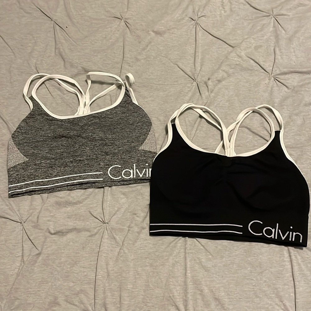 Two pack Calvin Klein sports bras